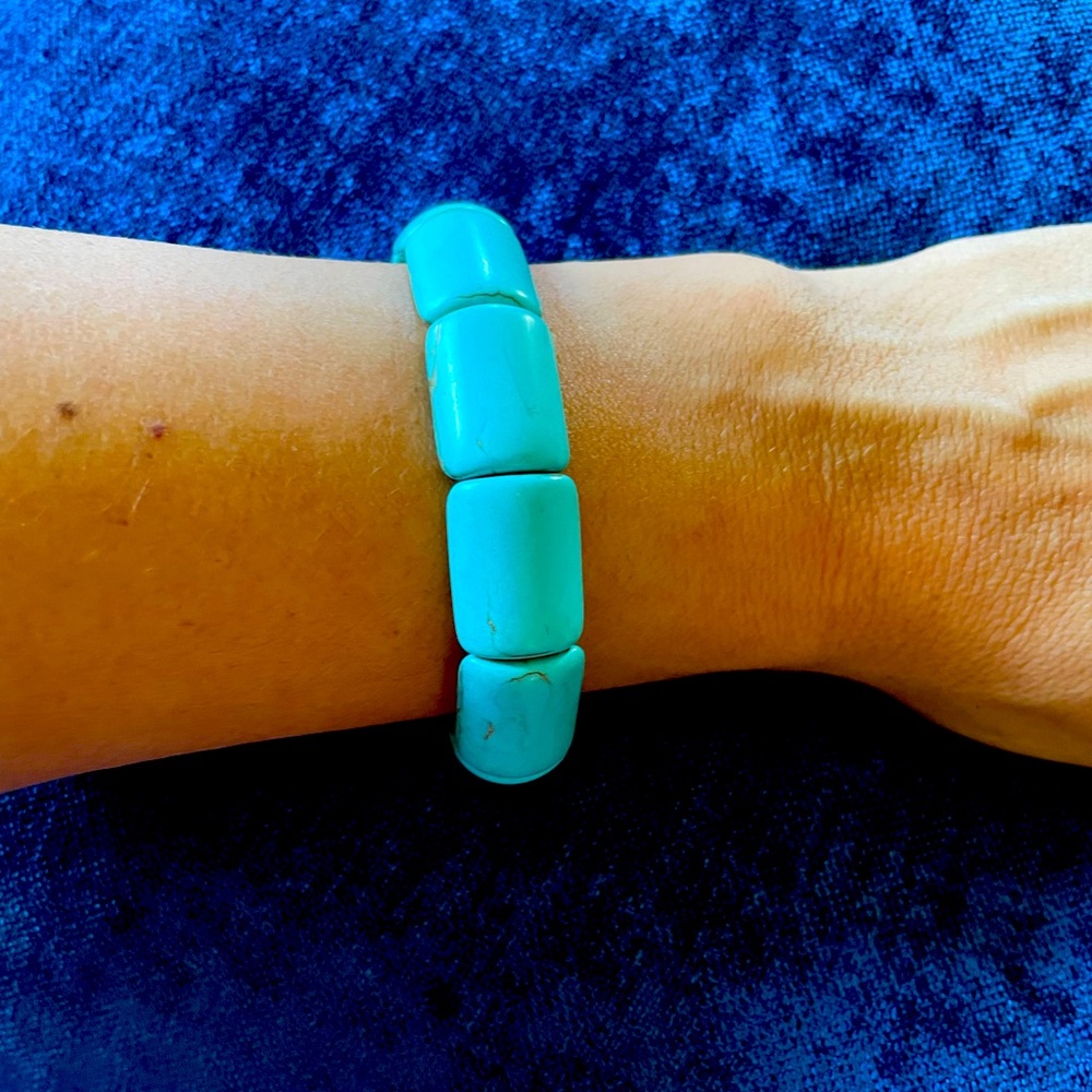 Turquoise stretch bracelet